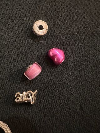 Pulsera Pandora con cierre de plata(precio neg)