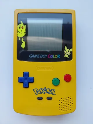 Game Boy Color Amarillo Pikachu