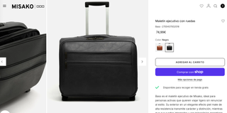 Maleta de viaje con ruedas