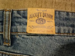 Jeans Alcott Straight Denim Blu