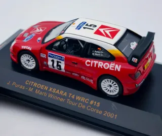 CITROËN XSARA T4 WRC CHUS PURAS #15 1:43 IXOMODELS