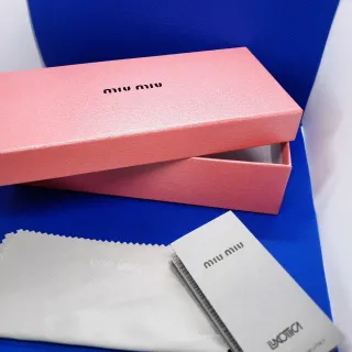 Occhiali da sole Miu Miu viola e oro