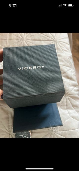 Reloj Viceroy Negro y Plateado Unisex