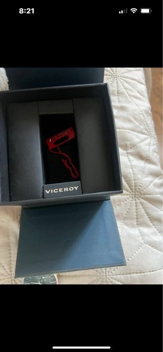 Reloj Viceroy Negro y Plateado Unisex
