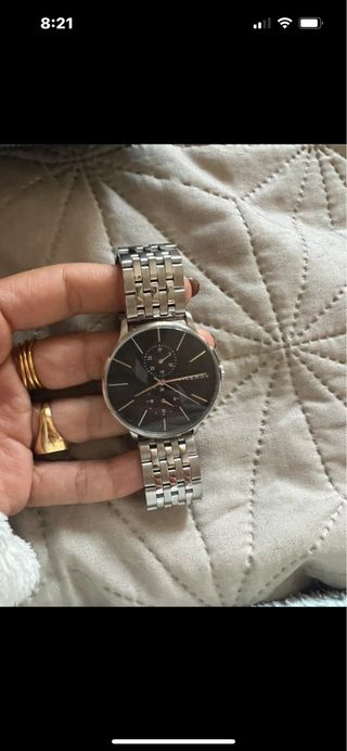 Reloj Viceroy Negro y Plateado Unisex