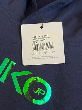 Felpa Pinko Up Tg M Blu