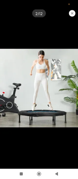 Trampolín Fitness Sportnow Hexagonal