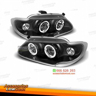 FAROS OJOS DE ANGEL RENAULT MEGANE 96-99. FONDO