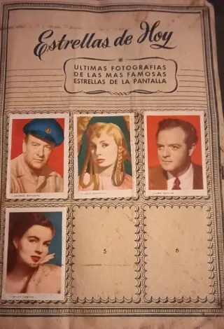 ALBUM ESTRELLAS DE HOY
