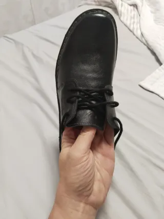 Zapato de vestir negro para hombre