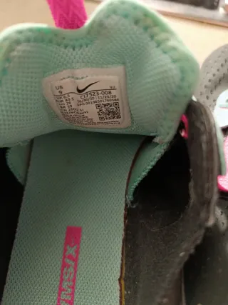 Zapatillas Nike Negras y Rosas