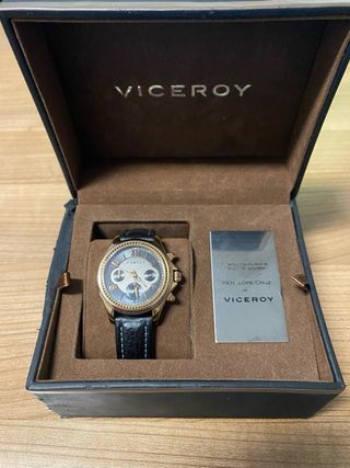 Reloj Viceroy Cronógrafo Unisex Negro/Dorado