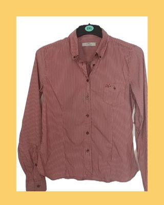 Camisa Burberry Rayas Verticales 