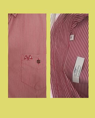 Camisa Burberry Rayas Verticales 
