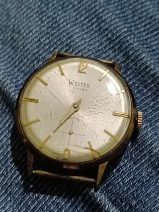 Reloj Welter 15 Rubis Cuerda