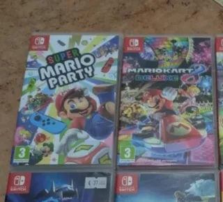 8 Juegos Nintendo Switch