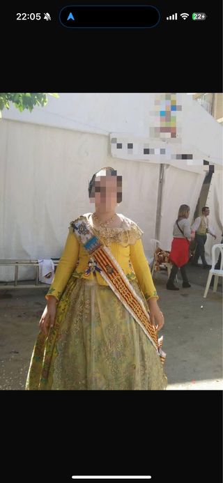 Traje de Fallera niña 