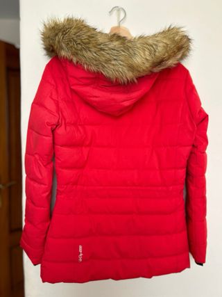 Abrigo Geographical Norway Rojo Talla S