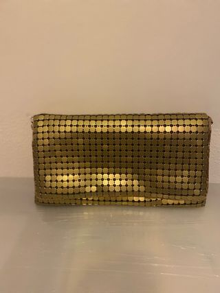 Bolso de fiesta tono cobre 