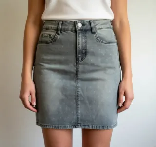 Gonna jeans push up taglia XS