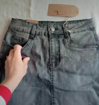 Gonna jeans push up taglia XS