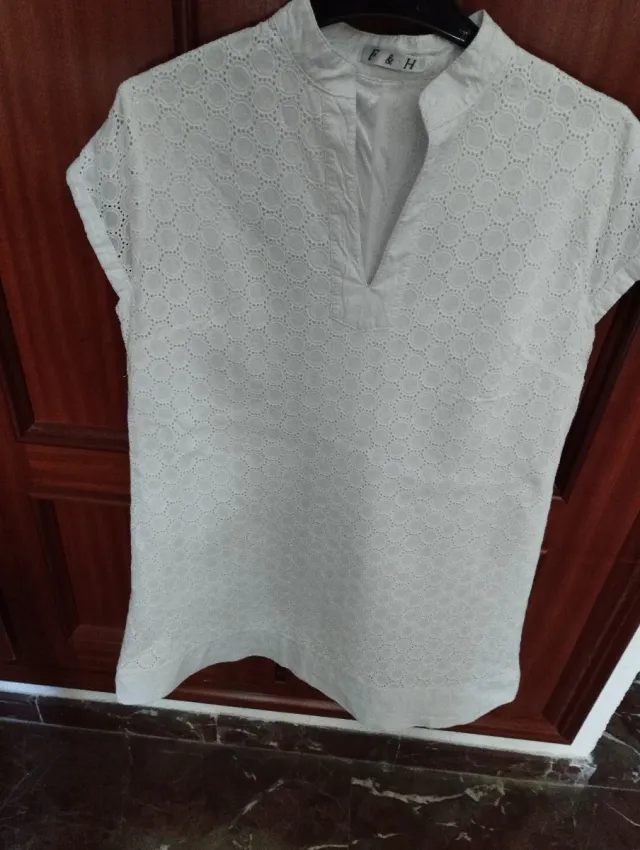 Vestido blanco F & H