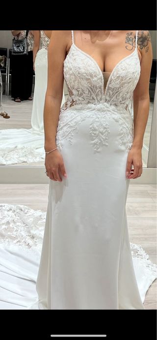 Vestido de Novia Rosa Clará Blanco
