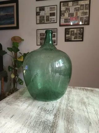 Garrafa Vidrio Verde Soplado 20L