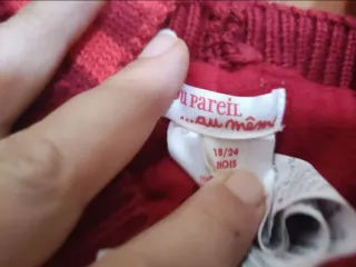 Gorro y bufanda a rayas