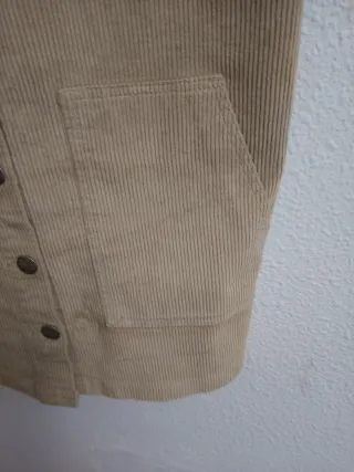 Falda Peto Pana Beige Talla 42