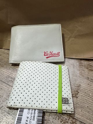 Cartera DC Shoes Koops Bi Fold Blanca
