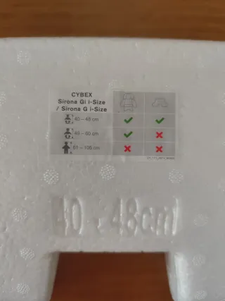 Reductor Silla Coche Bebé Cybex Sirona