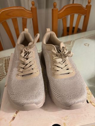 Zapatillas Skechers Brillantes Mujer