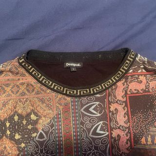 Camiseta Desigual Talla S Multicolor