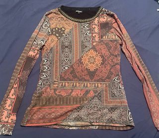 Camiseta Desigual Talla S Multicolor