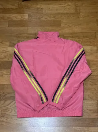 Chaqueta Adidas Mujer Talla S Rosa y Amarillo