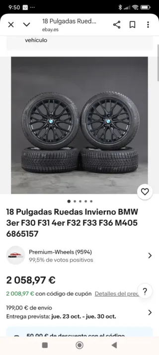 Llantas Originales BMW Style M403 (Set 4)