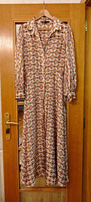 Vestido túnica Maje estampado floral talla S