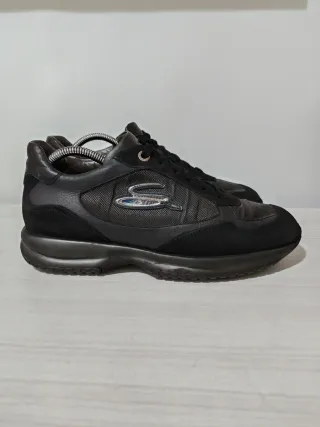 sneakers santoni scarpe in pelle shoes chaussures 