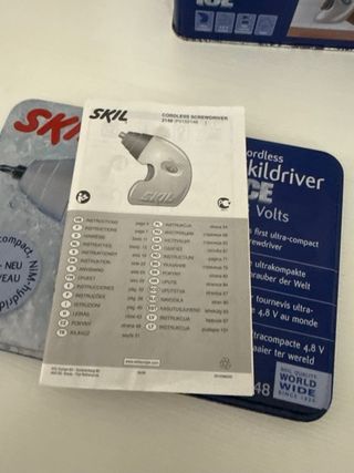 Taladro Skil Cordless Skildriver ICE 4.8V