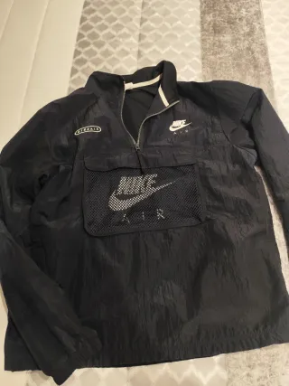 Cortavientos Nike Air Negro