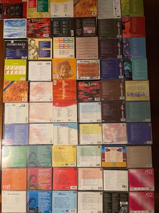 95 CDs Música Variada: Boleros, Flamenco, Latino