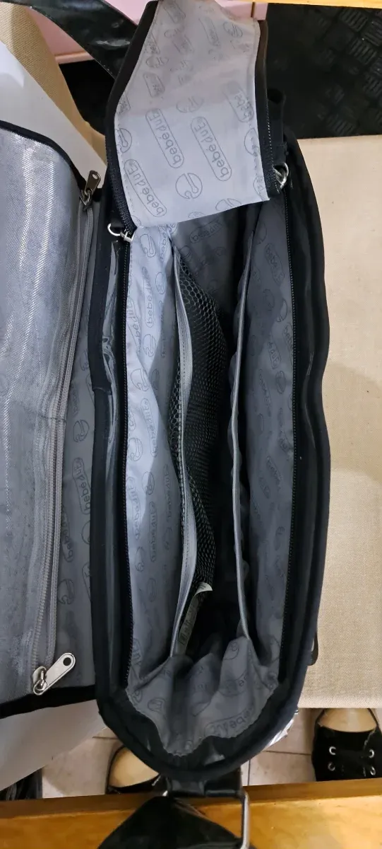 Bolso para carricoche negro largo 40 x altura 30