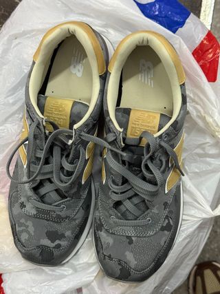 Zapatillas New Balance 574 Camo Gris Talla 44