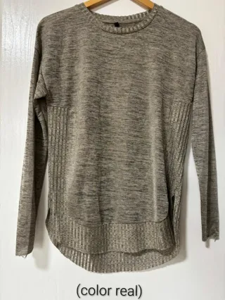 Camiseta manga larga dorada