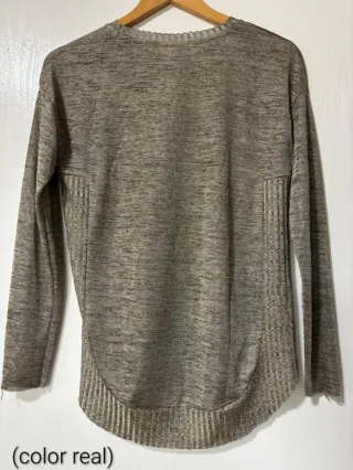 Camiseta manga larga dorada