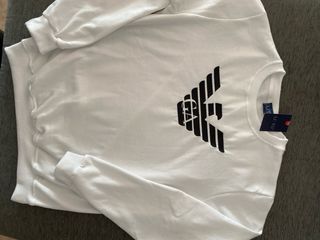 Sudadera Armani Jeans Blanca