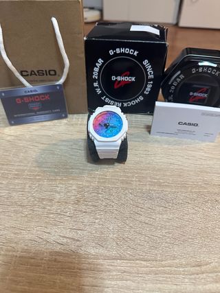 Reloj Casio G-Shock Blanco Multicolor