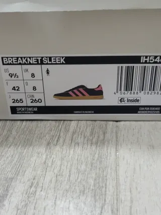 Deportivas Adidas Azul y Rosa 