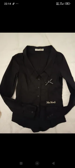Camicia nera Frankie Morello